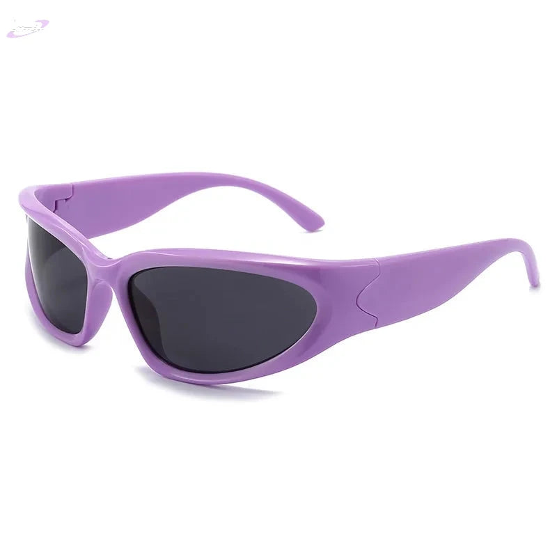 Lunettes de Soleil Y2K Futuriste Y2K Outfit