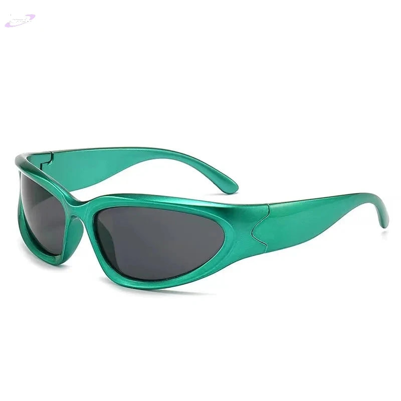 Lunettes de Soleil Y2K Futuriste Y2K Outfit