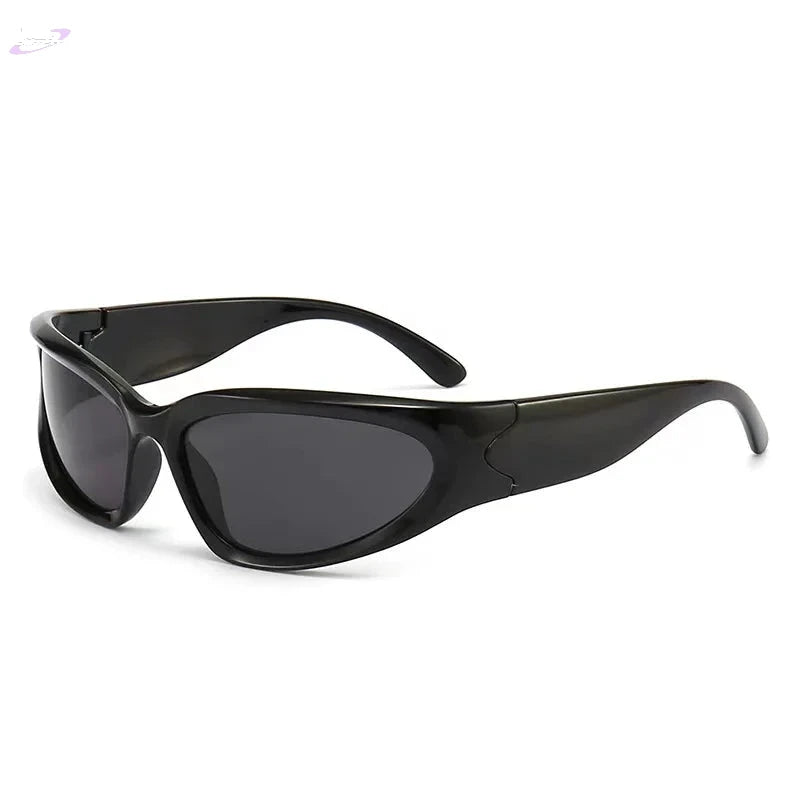 Lunettes de Soleil Y2K Futuriste Y2K Outfit