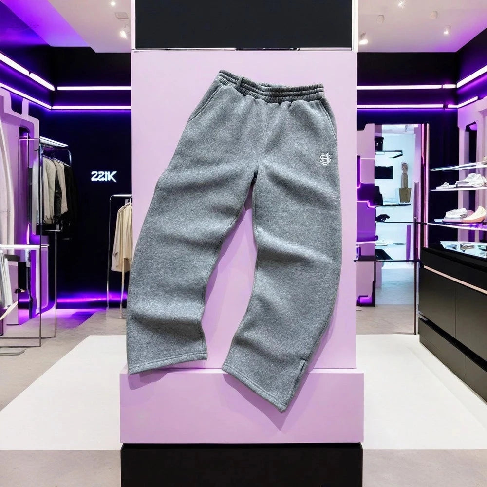 Pantalon de Jogging Droit Y2K Rétro Unisexe Y2K Outfit