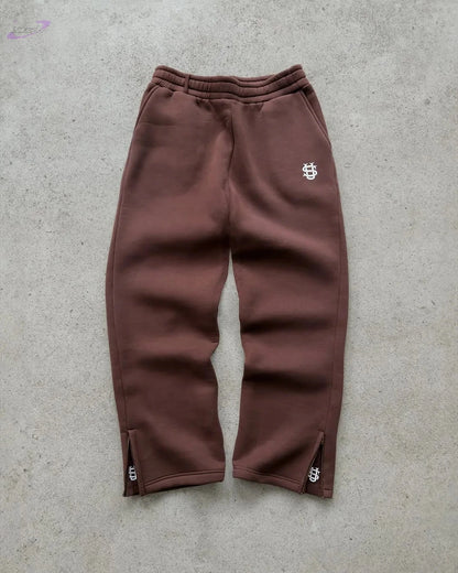 Pantalon de Jogging Droit Y2K Rétro Unisexe Y2K Outfit