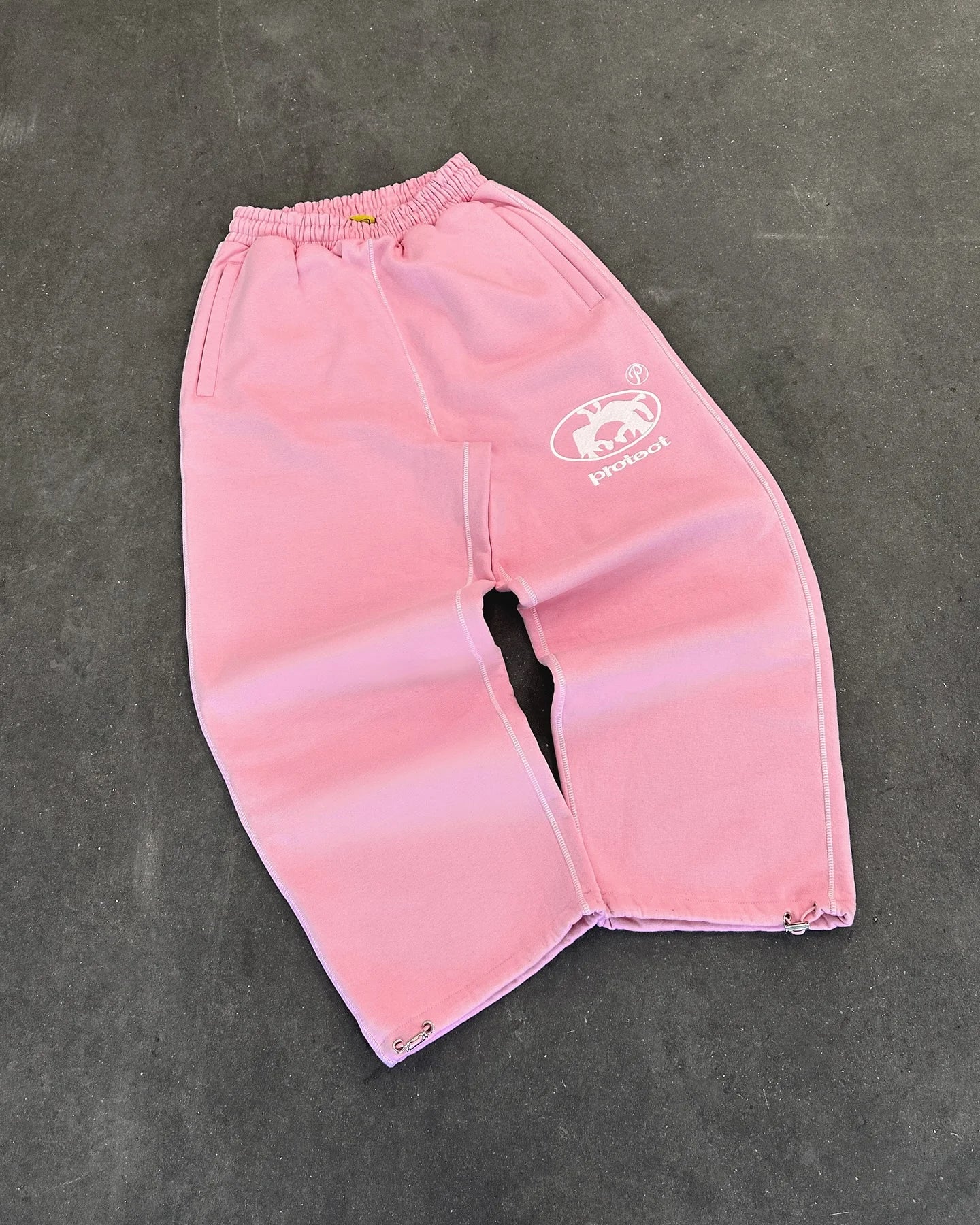 Street wear PROTECT Fashion Letter Broderie Pantalon de survêtement ample pour hommes et femmes Y2K Harajuku Hip-Hop Gothique Pantalon Joker décontracté y2k-outfit