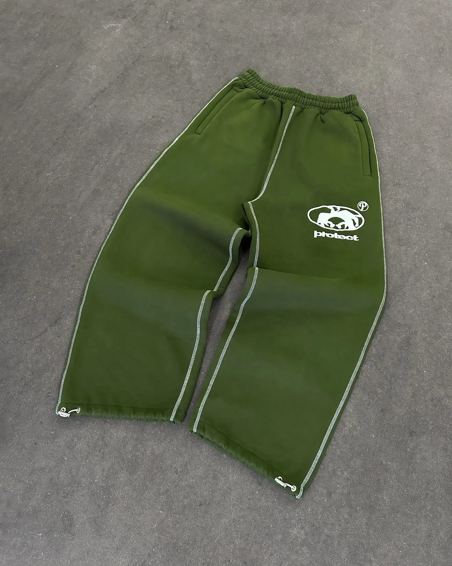 Street wear PROTECT Fashion Letter Broderie Pantalon de survêtement ample pour hommes et femmes Y2K Harajuku Hip-Hop Gothique Pantalon Joker décontracté y2k-outfit