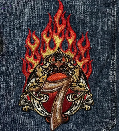 Short Baggy Y2K en Denim à Poches Y2K Outfit