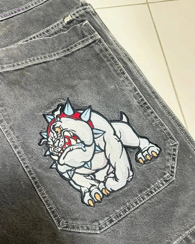Short Baggy Y2K en Denim à Poches Y2K Outfit